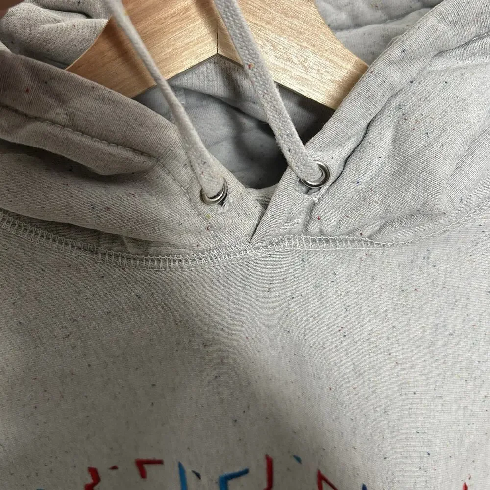 Supreme Drop Shadow Hooded Sweatshirt “Heather Gray” FW20 - Picture 6 of 11